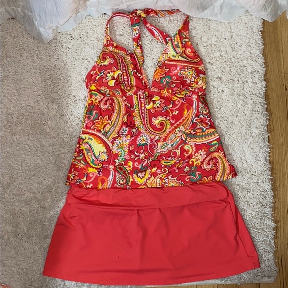 Chaps Other - Chaps two piece swimsuit beautiful colors